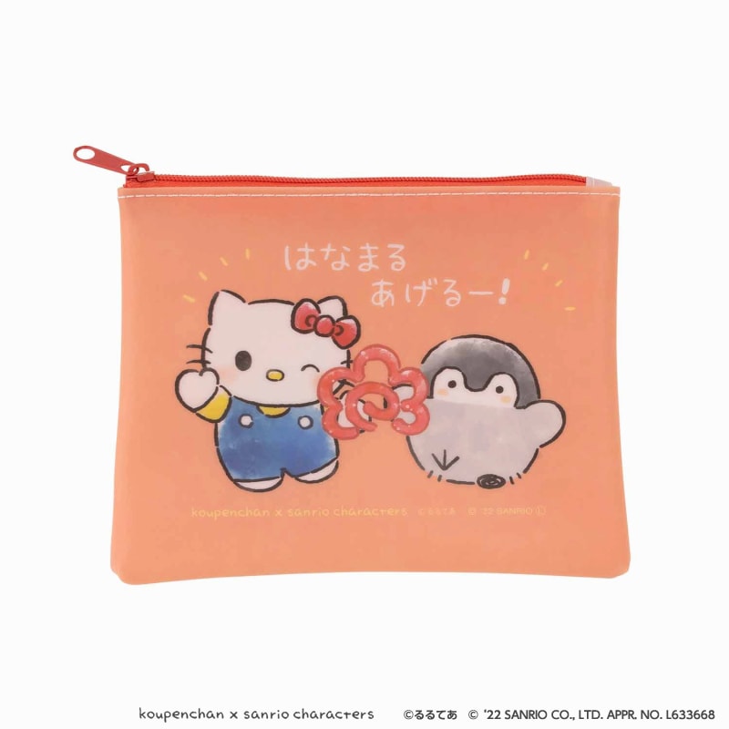 コウペンちゃん×サンリオキャラクターズ PVCポーチ(ハローキティ)