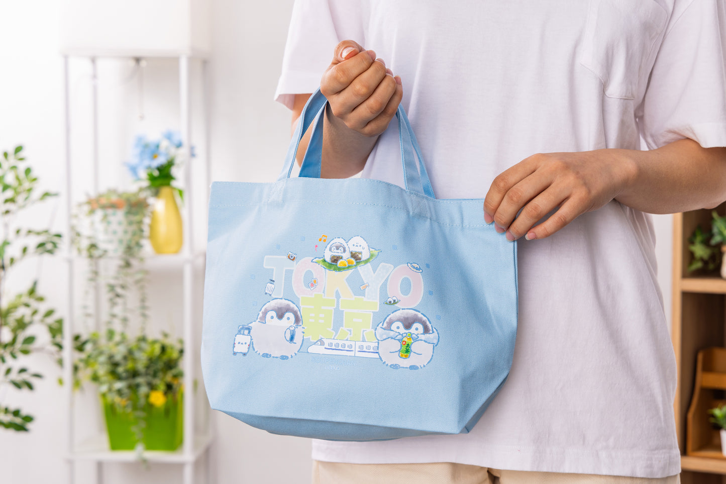 コウペンちゃん お土産袋なランチサイズトートバッグ(原宿)