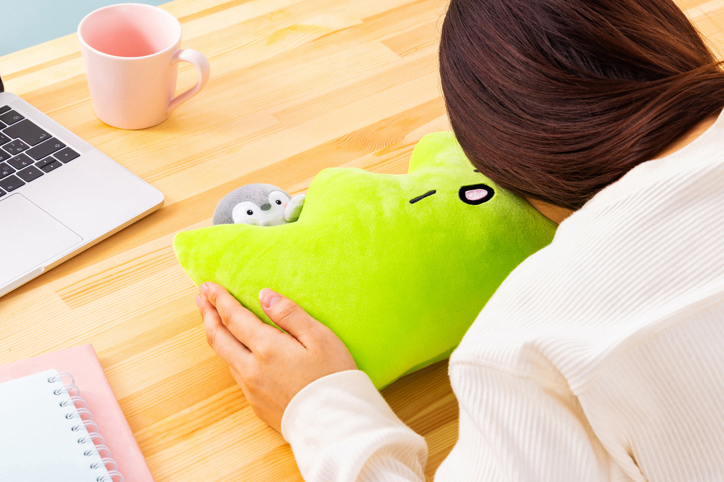 コウペンちゃん もちっとぬいぐるみクッション(めんど草)