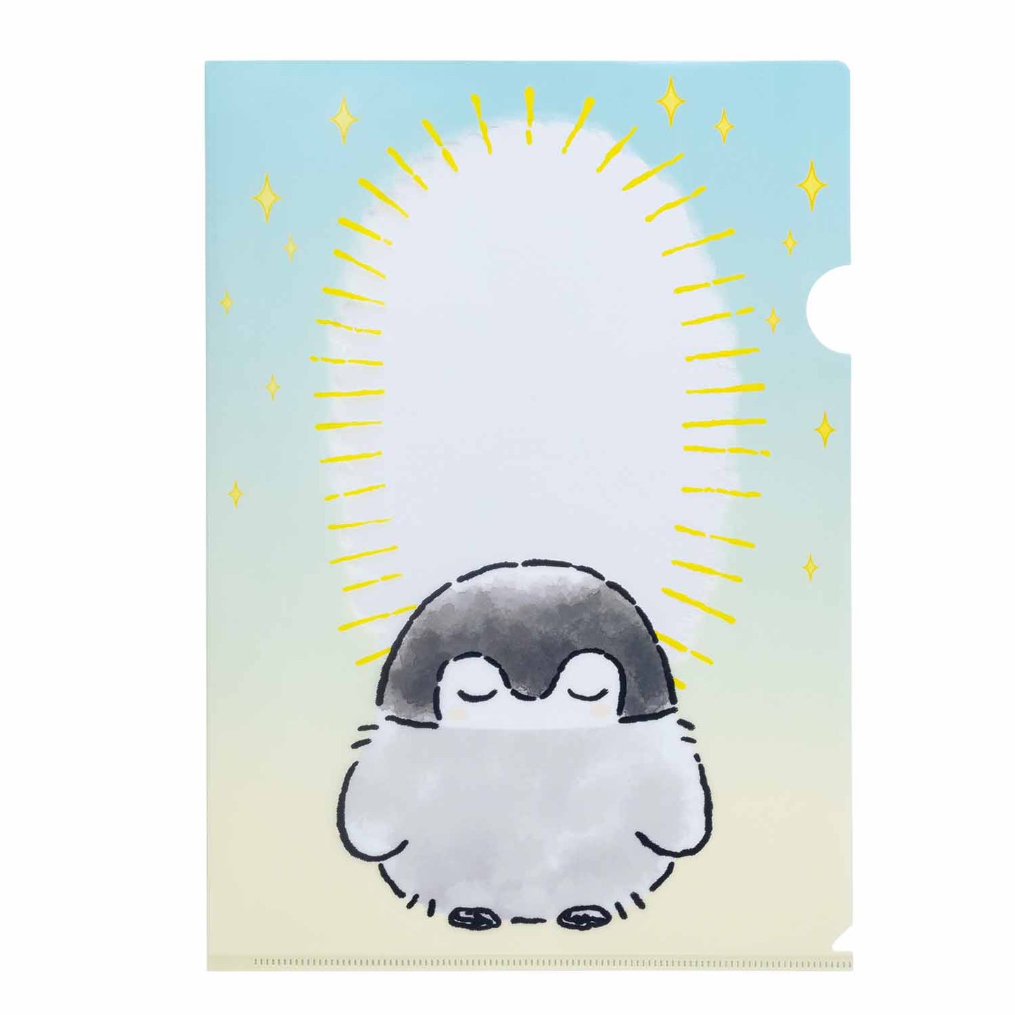コウペンちゃん 爆褒め クリアファイル(生きててえらい…!)