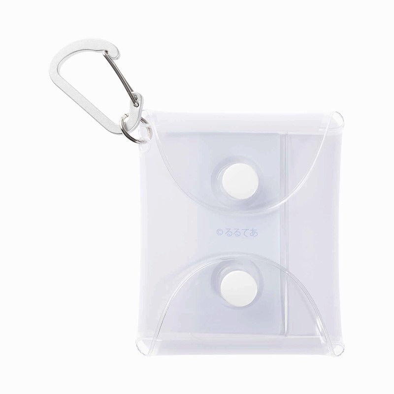 コウペンちゃん展 カラビナ付きクリアポーチ(休んでえらい!)