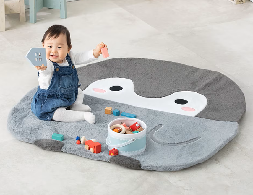 コウペンちゃん とっても大きなふわふわフロアマット