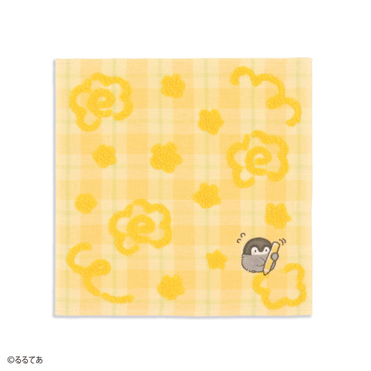コウペンちゃん 君にはなまる タオルハンカチ イエロー