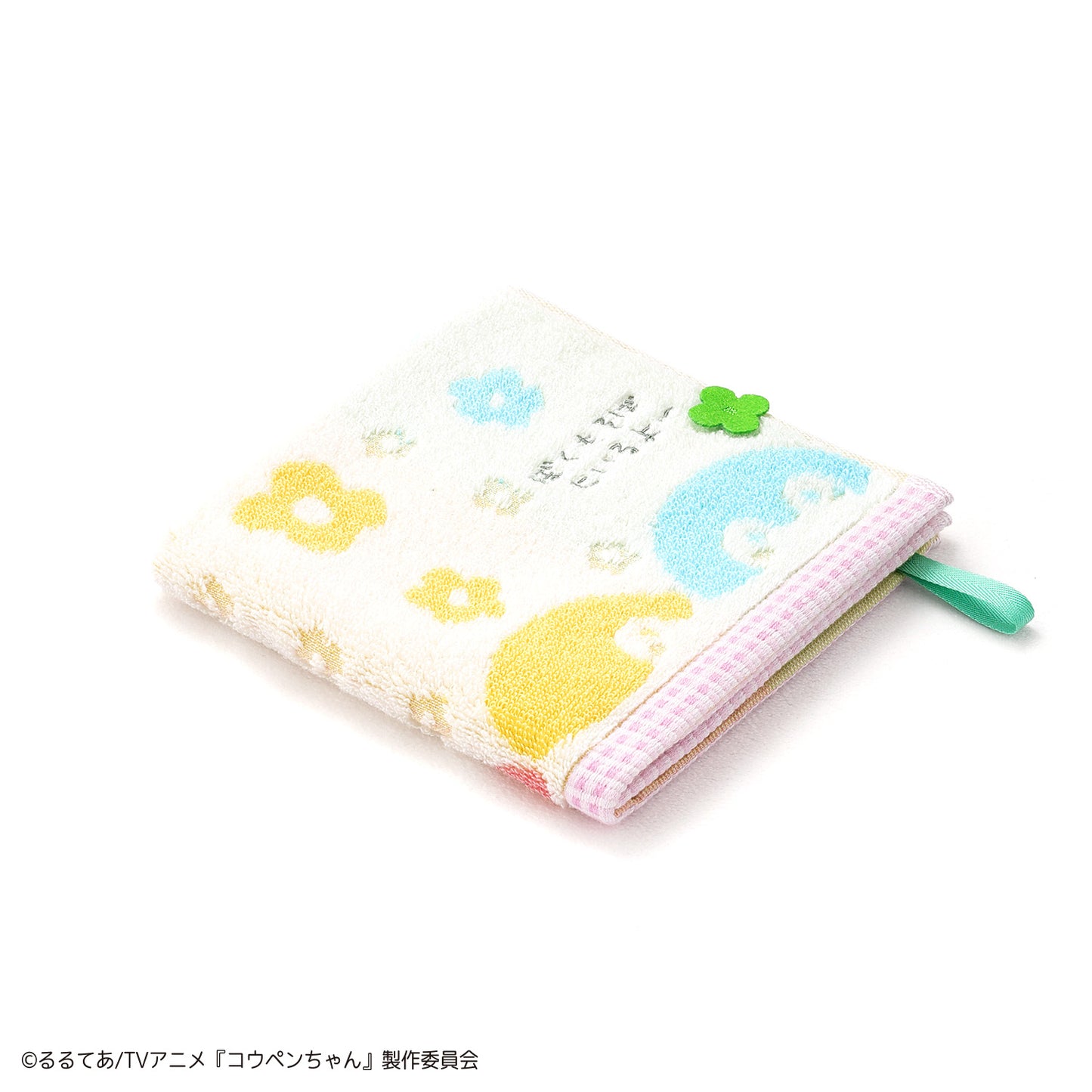 Koupen-chan Full Bloom! Loop Wash Towel Pink