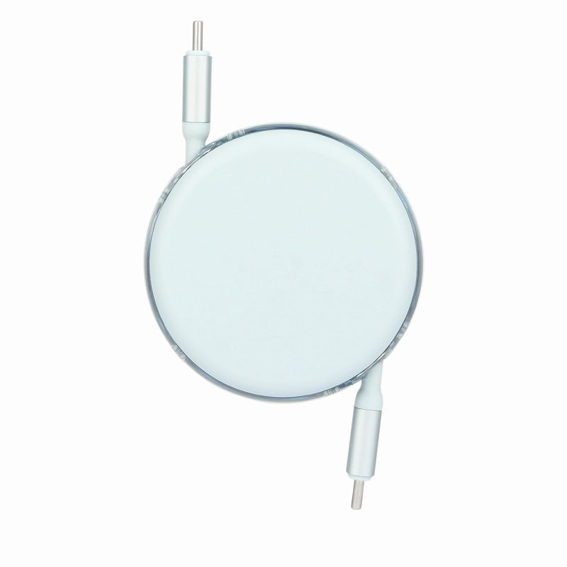 コウペンちゃん PD60W対応USB2.0リール式Type-Cケーブル(集合)