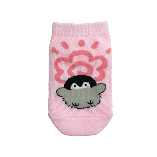 コウペンちゃん スニーカー丈ソックス(はなまる柄)キッズ用