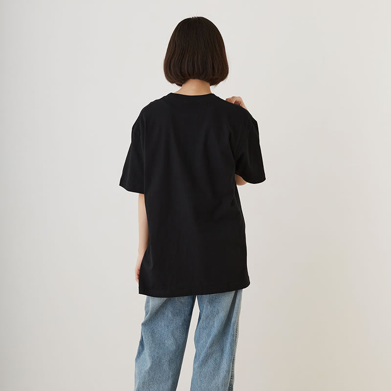 コウペンちゃん ダイナー Tシャツ ネオンサイン パフェ ブラック