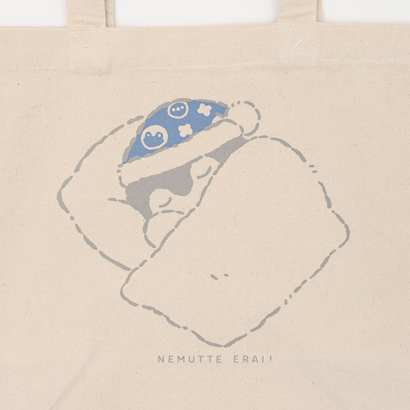 コウペンちゃん展 ランチトートバッグ 眠ってえらい! ナチュラル ONE
