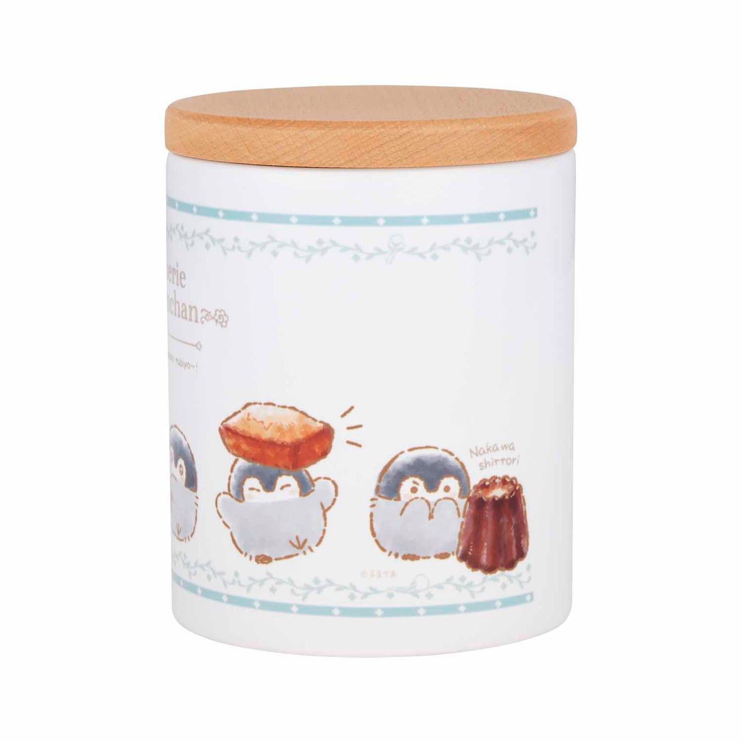 コウペンちゃん 焼き菓子ティータイム 木蓋キャニスター