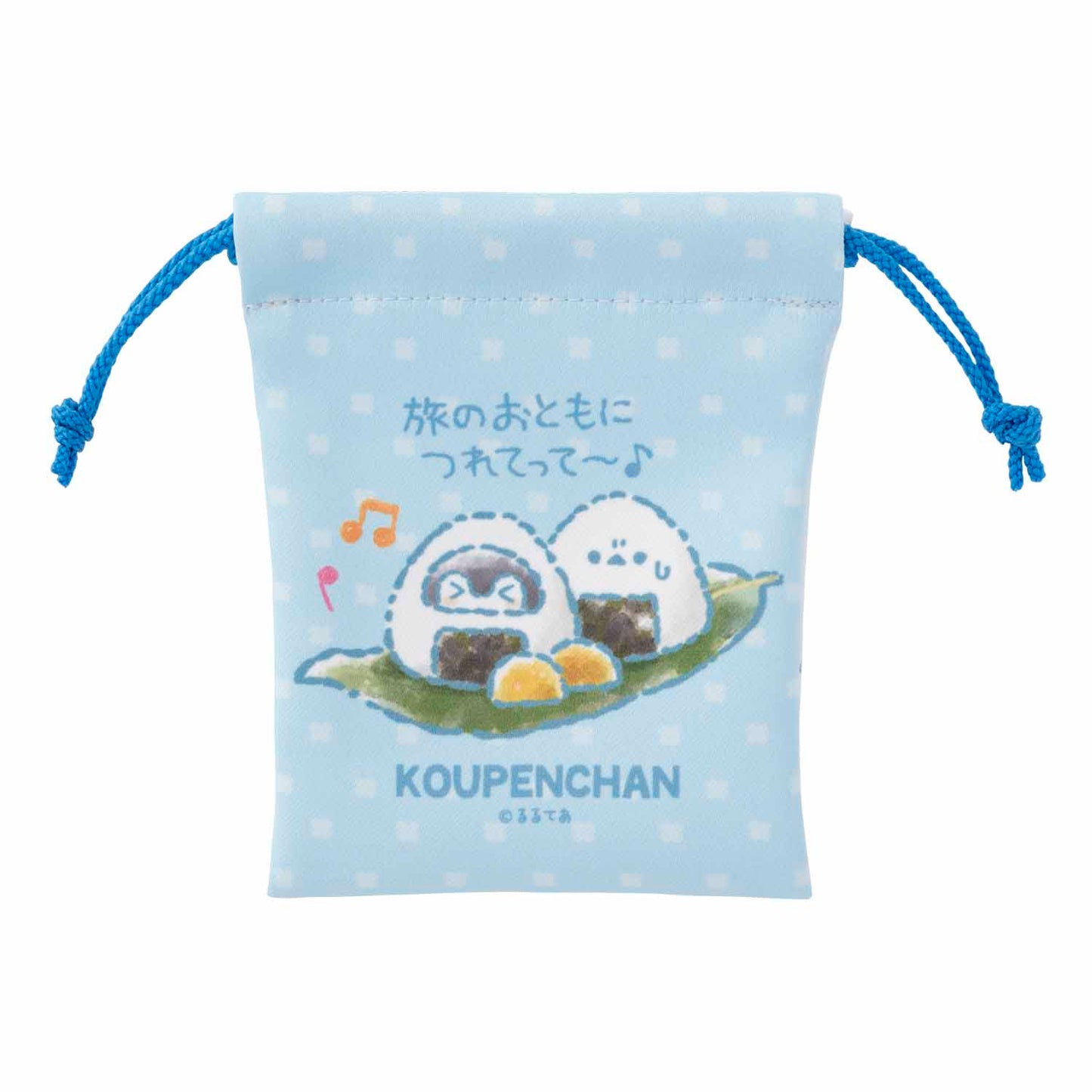 コウペンちゃん 旅のおともにつれてって~! 2個セットミニ巾着(東京)