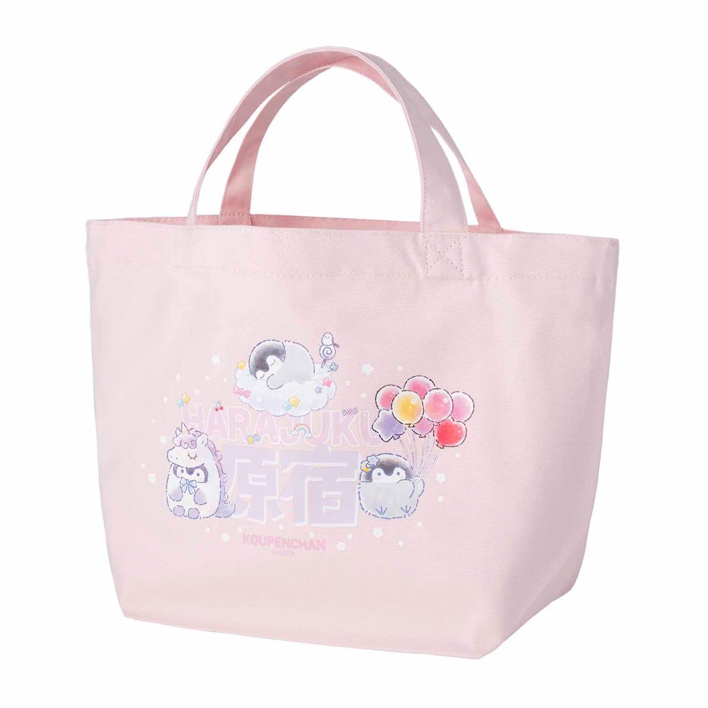 コウペンちゃん お土産袋なランチサイズトートバッグ(原宿)