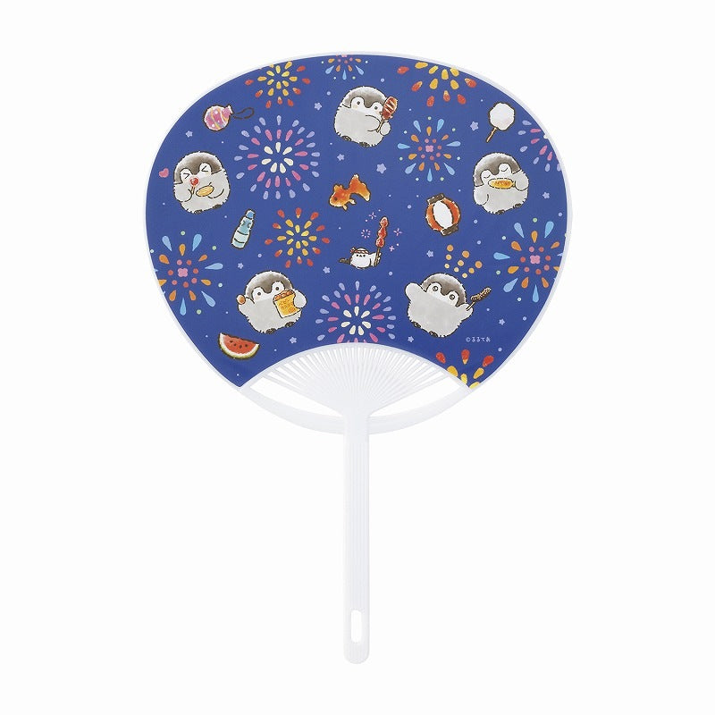 コウペンちゃん お祭りわっしょい! キラキラ箔押しうちわ(花火)