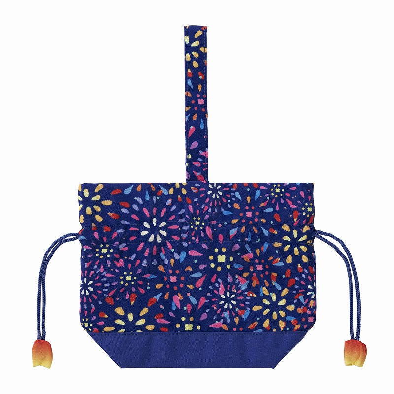 コウペンちゃん お祭りわっしょい! おでかけ巾着バッグ(花火)