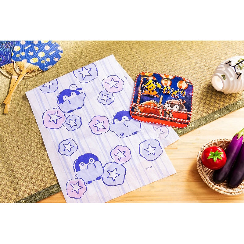 コウペンちゃん お祭りわっしょい! てぬぐい(朝顔)