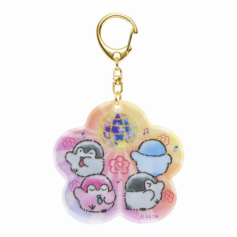 コウペンちゃん inオフィス はなまる承認部 リフレクターキーホルダー(退勤Night fever)