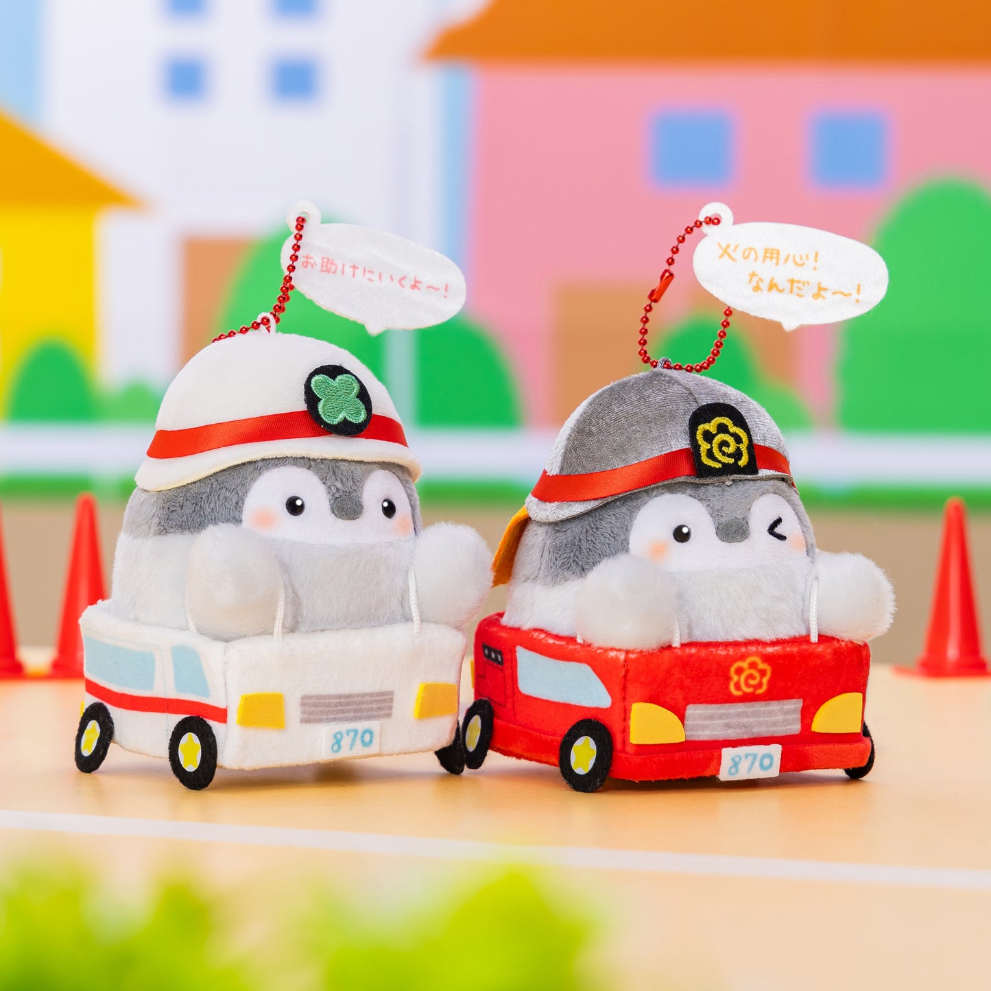 【1会計につき 1点まで】コウペンちゃん はたらく車なマスコット(救急車)
