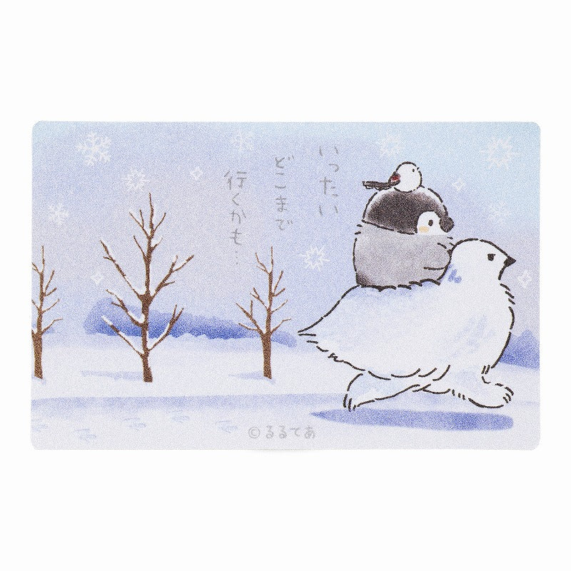 コウペンちゃん スマホに貼れるサイズのパールステッカー(いったいどこまで行くかも…)