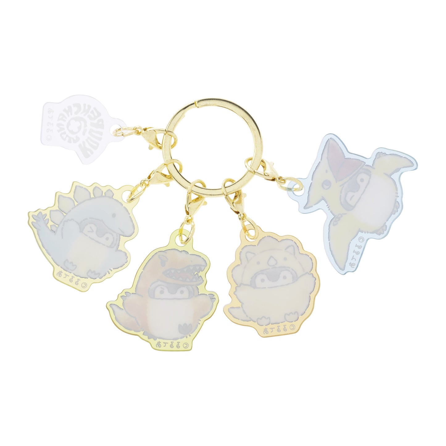 コウペンちゃん 恐竜さんになっちゃった〜な5連アクリルキーホルダー