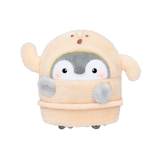 コウペンちゃん ハニワになっちゃった〜なマグネット入りマスコット(白茶)