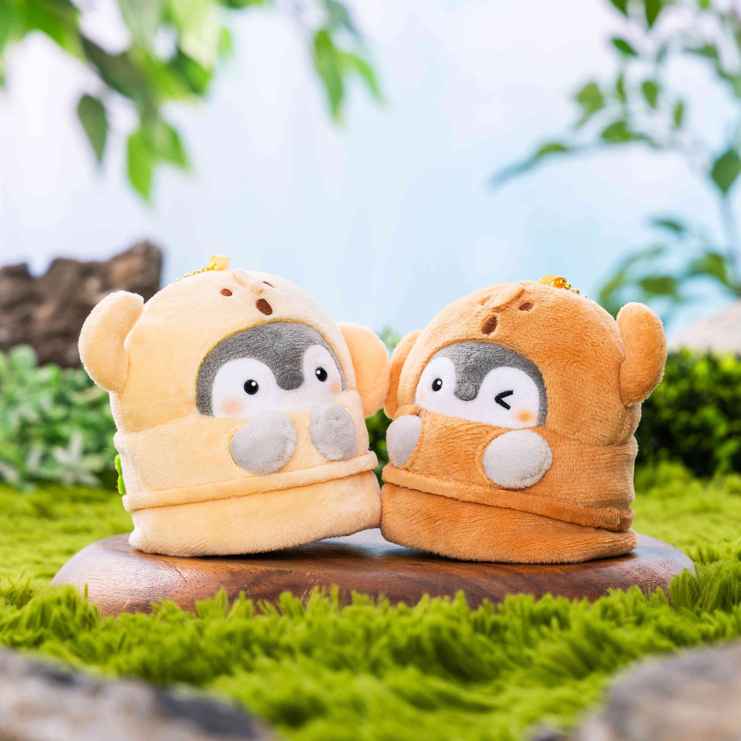 コウペンちゃん ハニワになっちゃった〜な手のひらマスコット(赤茶)