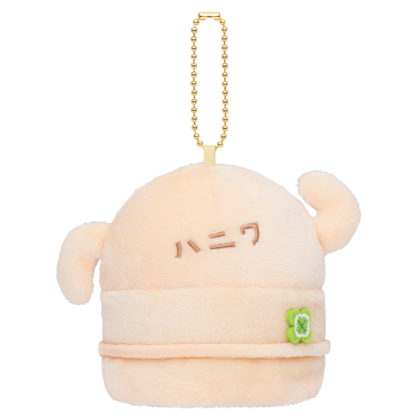 コウペンちゃん ハニワになっちゃった〜な手のひらマスコット(白茶)