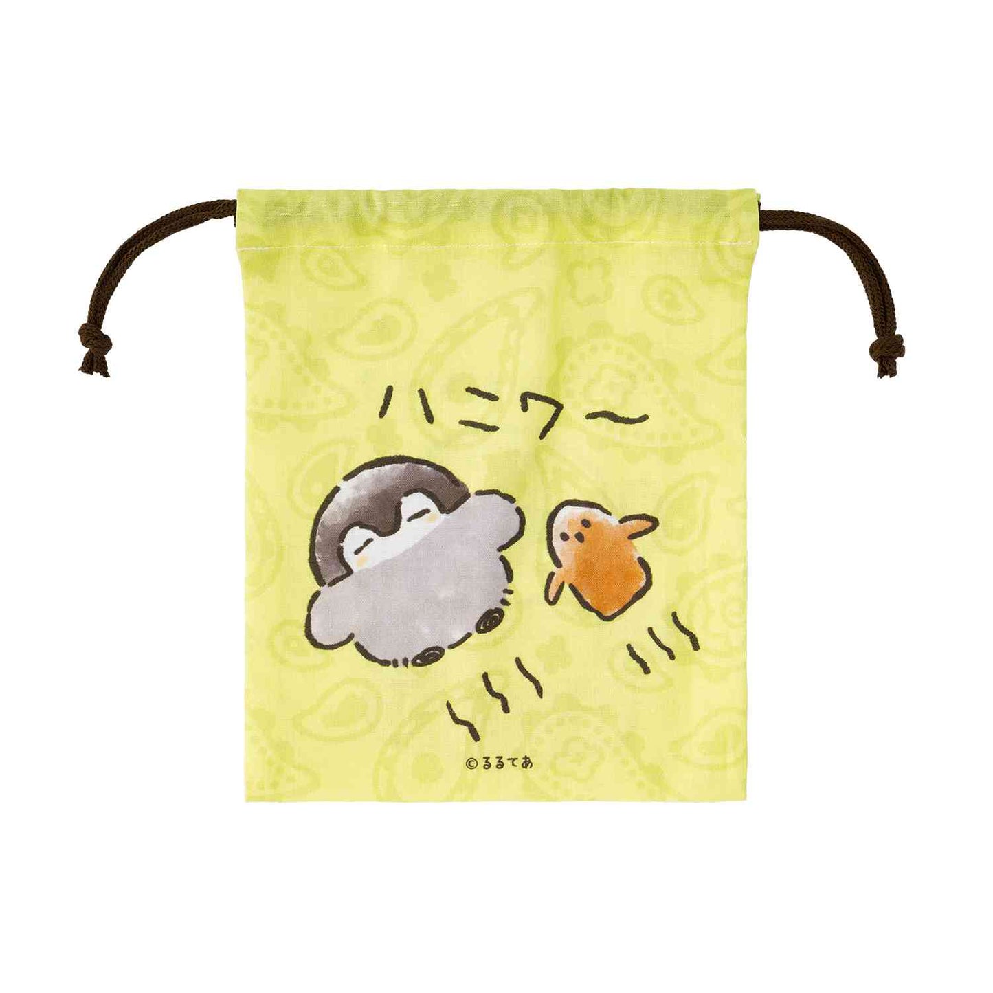 コウペンちゃん どぐはに古墳フィーバー!ほどよいサイズの巾着