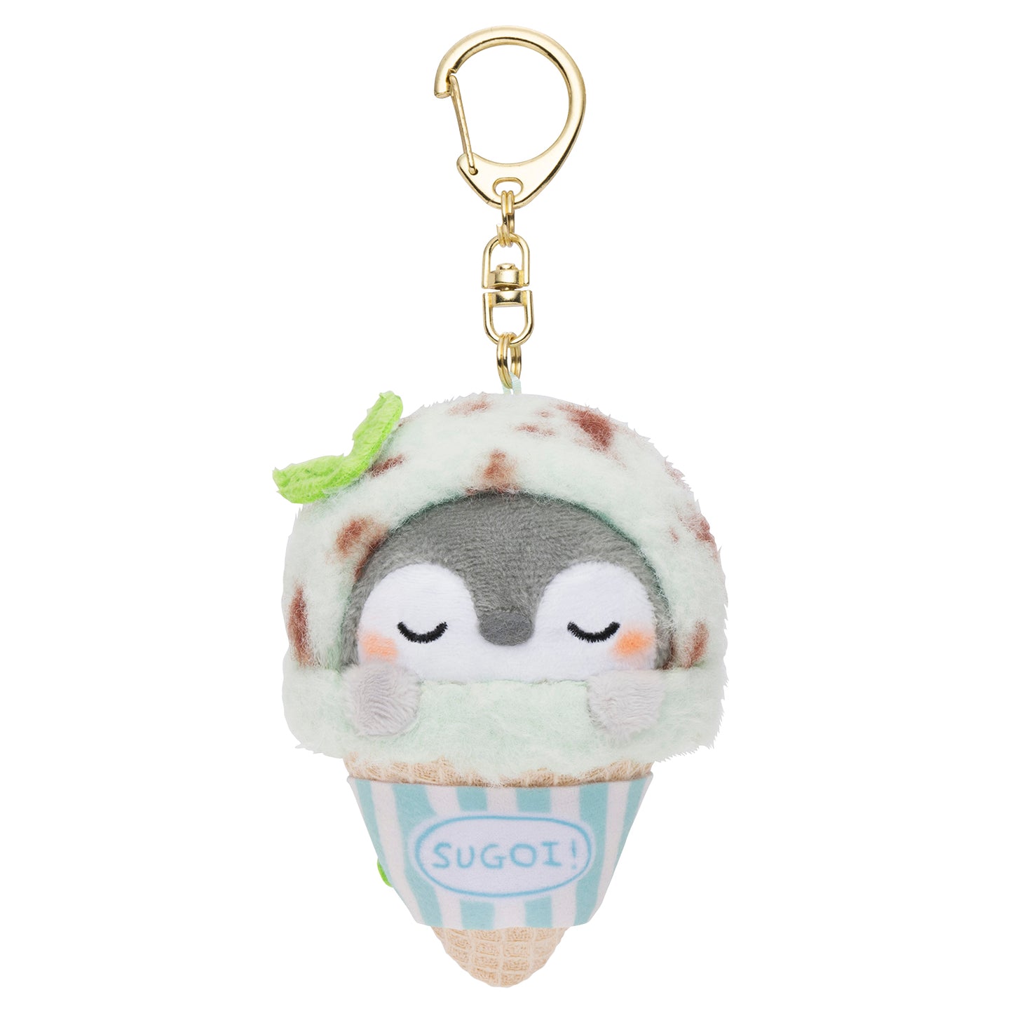 コウペンちゃん コーンアイスマスコット(チョコミント)