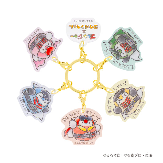 ゴレンジャー×コウペンちゃん 6連アクリルチャーム