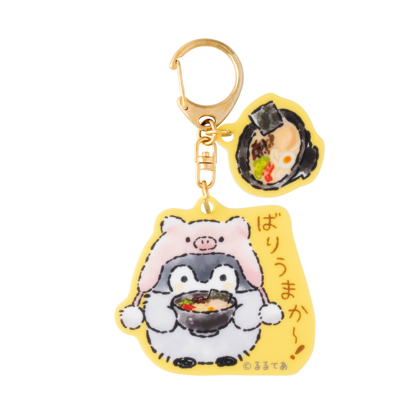コウペンちゃん 駅めぐり トレーディングチャーム付きアクリルキーホルダー(全6種)