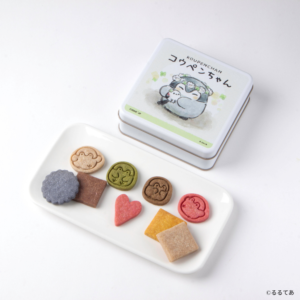 コウペンちゃん オリジナルクッキー缶