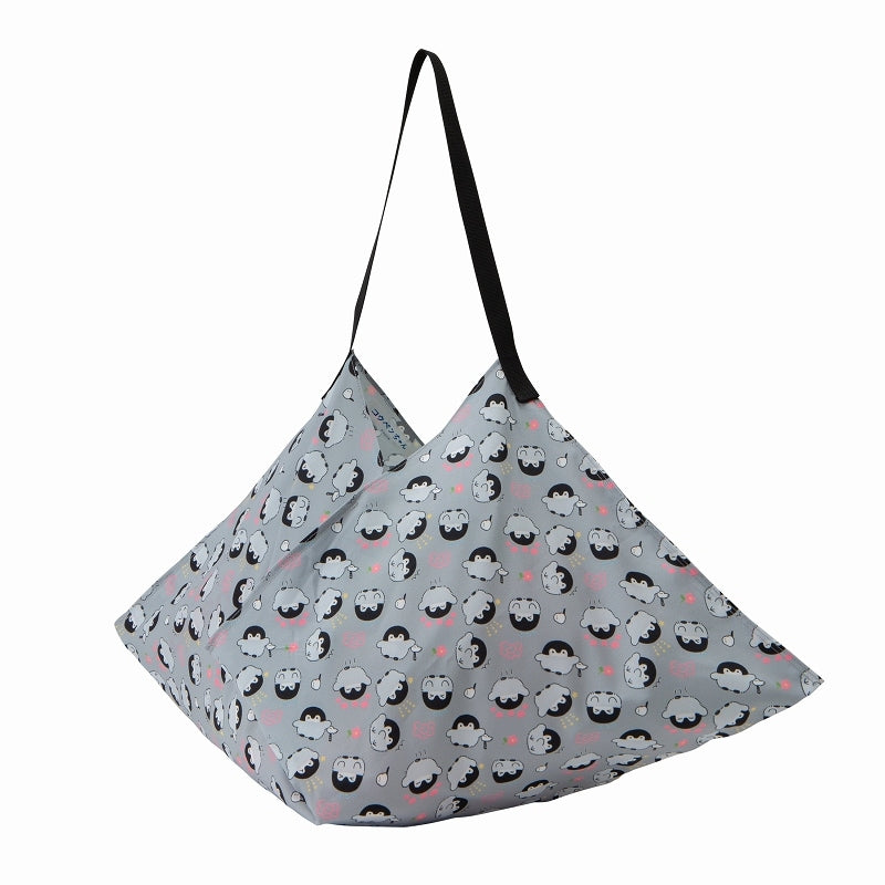 <50%OFF>コウペンちゃん 風呂敷バック グレー