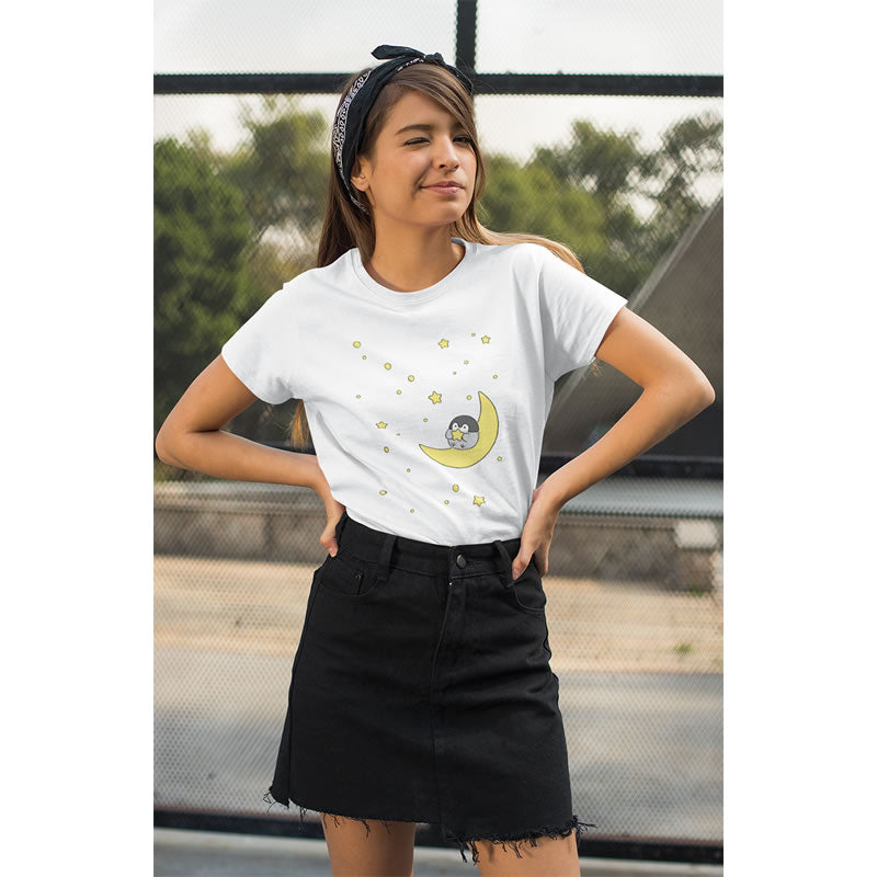 コウペンちゃん Tシャツ まんてんの星 ホワイト
