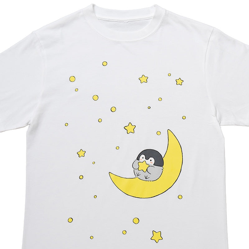 コウペンちゃん Tシャツ まんてんの星 ホワイト