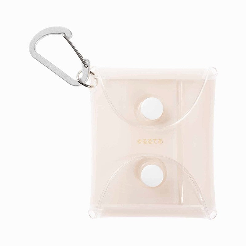 コウペンちゃん展 カラビナ付きクリアポーチ(お買いものしてえらい!)