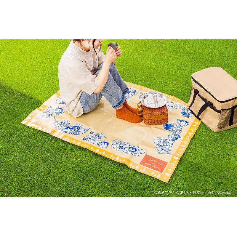 ゆるキャン△×コウペンちゃん レジャーシート