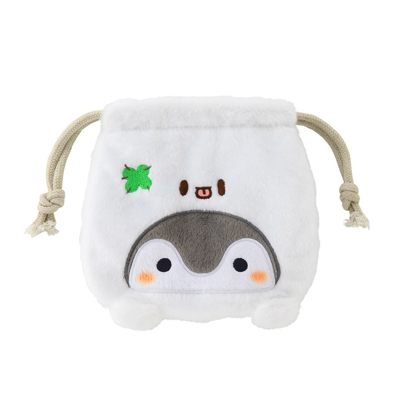 コウペンちゃん おばけさんなぬいぐるみ巾着