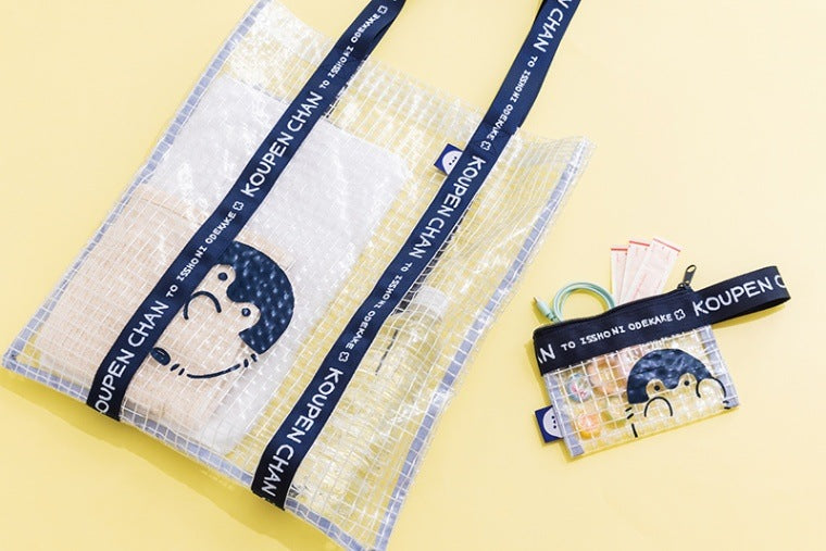 コウペンちゃん 邪エナガさんといっしょなクリアポーチ