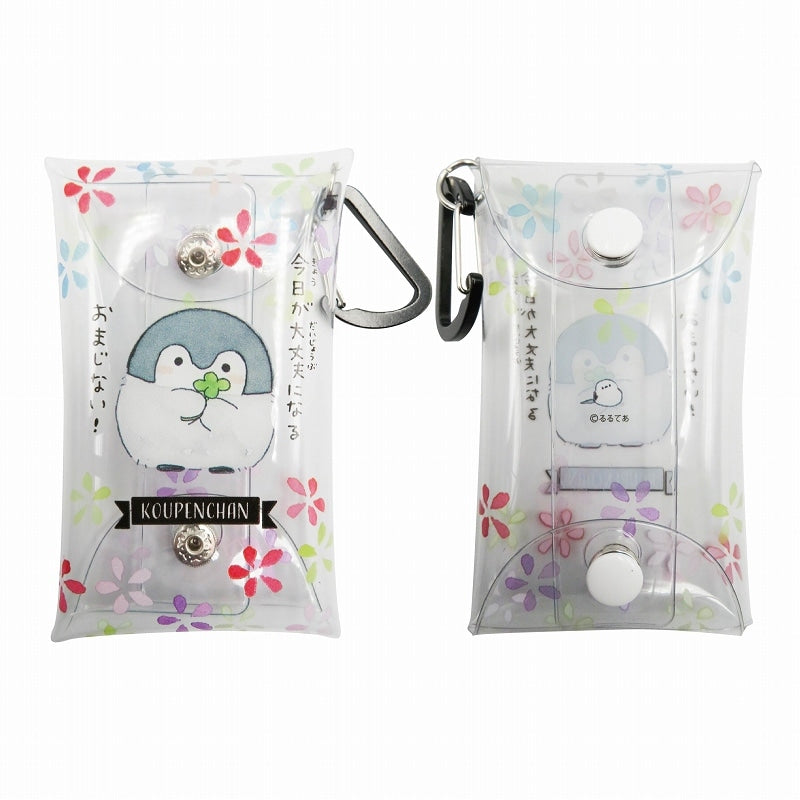 コウペンちゃん クリアマルチケースS お花