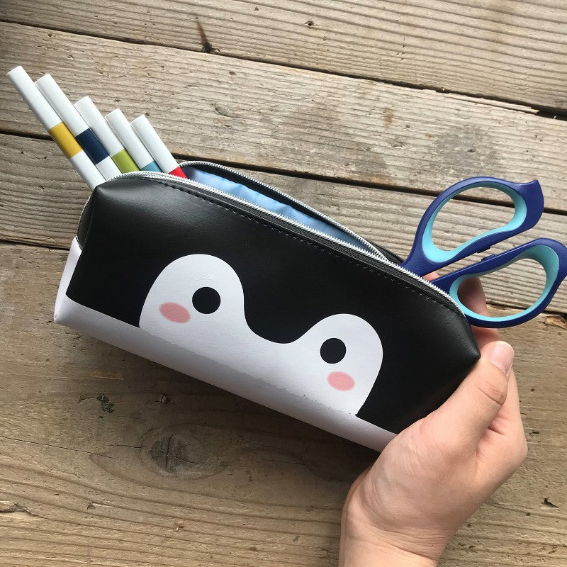 コウペンちゃん Wファスナーポーチ フェイス
