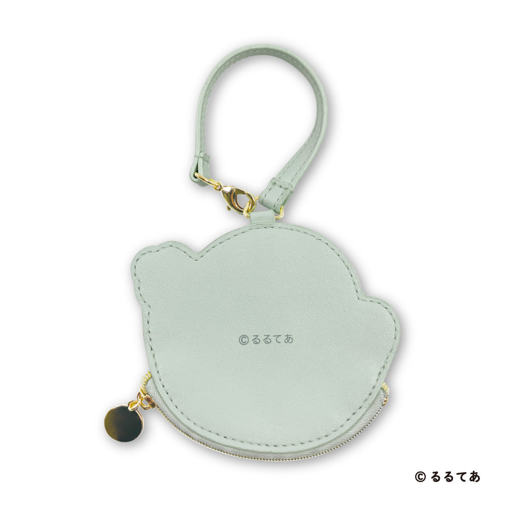 コウペンちゃん サガラミニポーチ ふんわりパステル(クローバー)