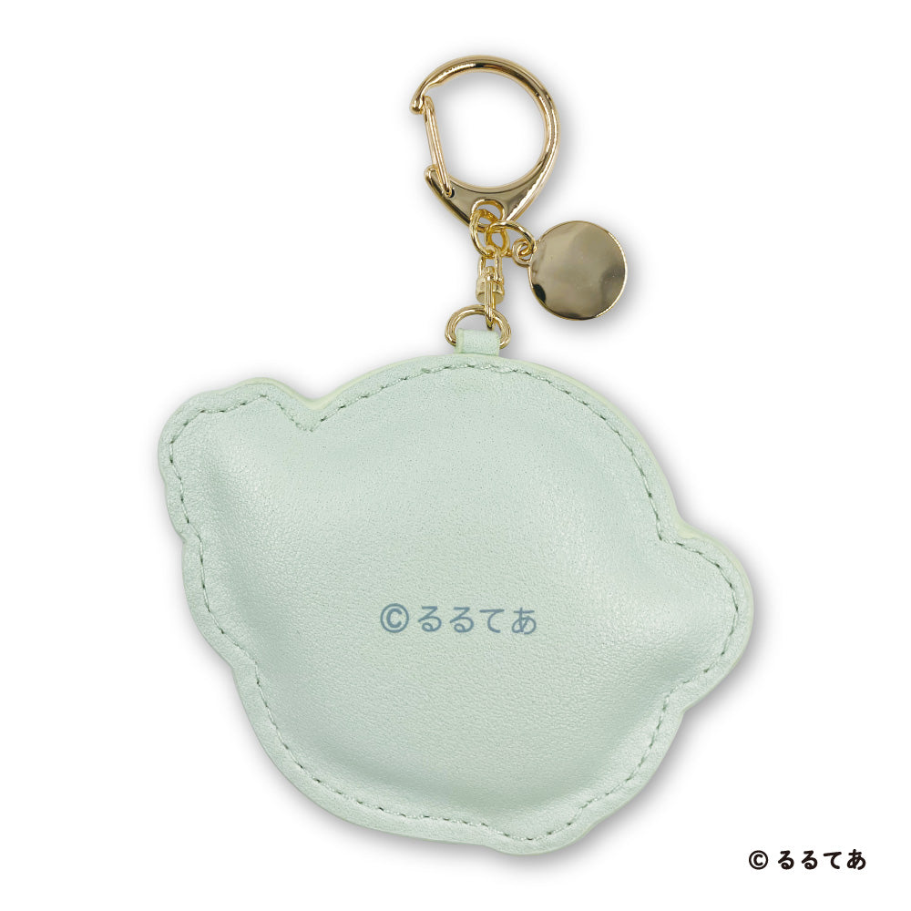コウペンちゃん サガラキーホルダー ふんわりパステル(クローバー)