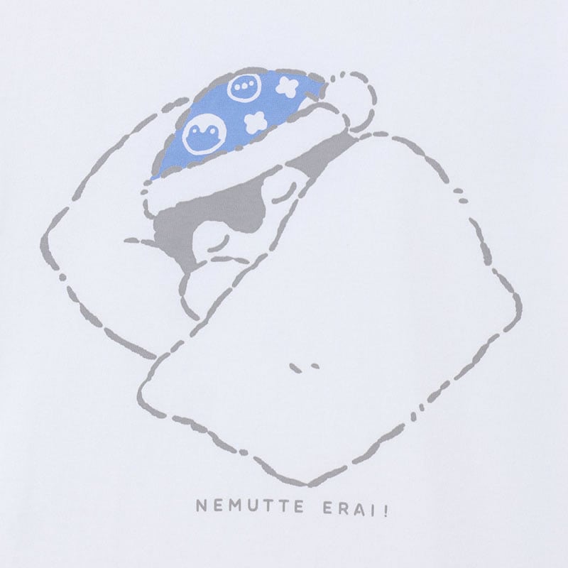 コウペンちゃん展 Tシャツ 眠ってえらい!(ホワイト)