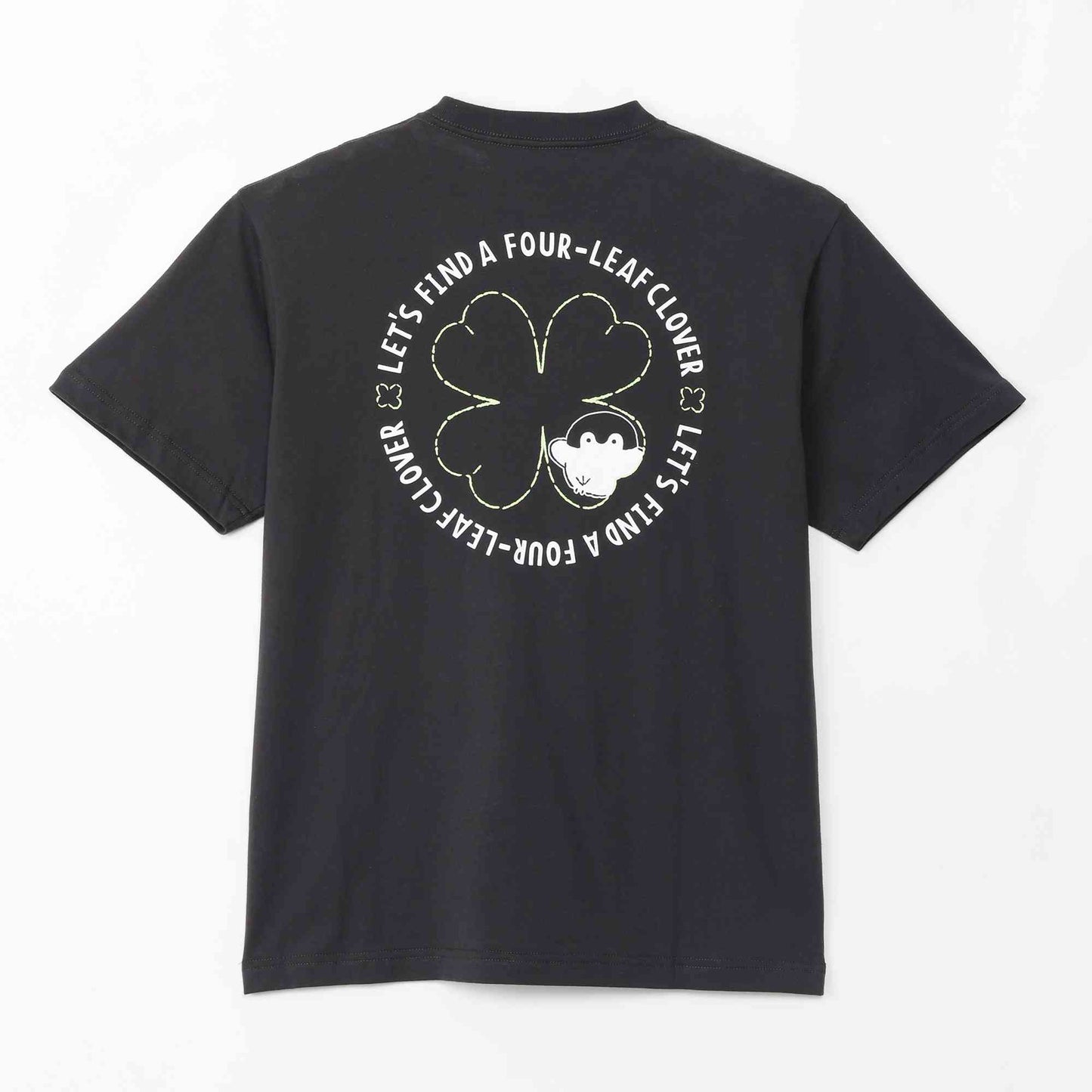 コウペンちゃん Tシャツ クローバー探し スミ