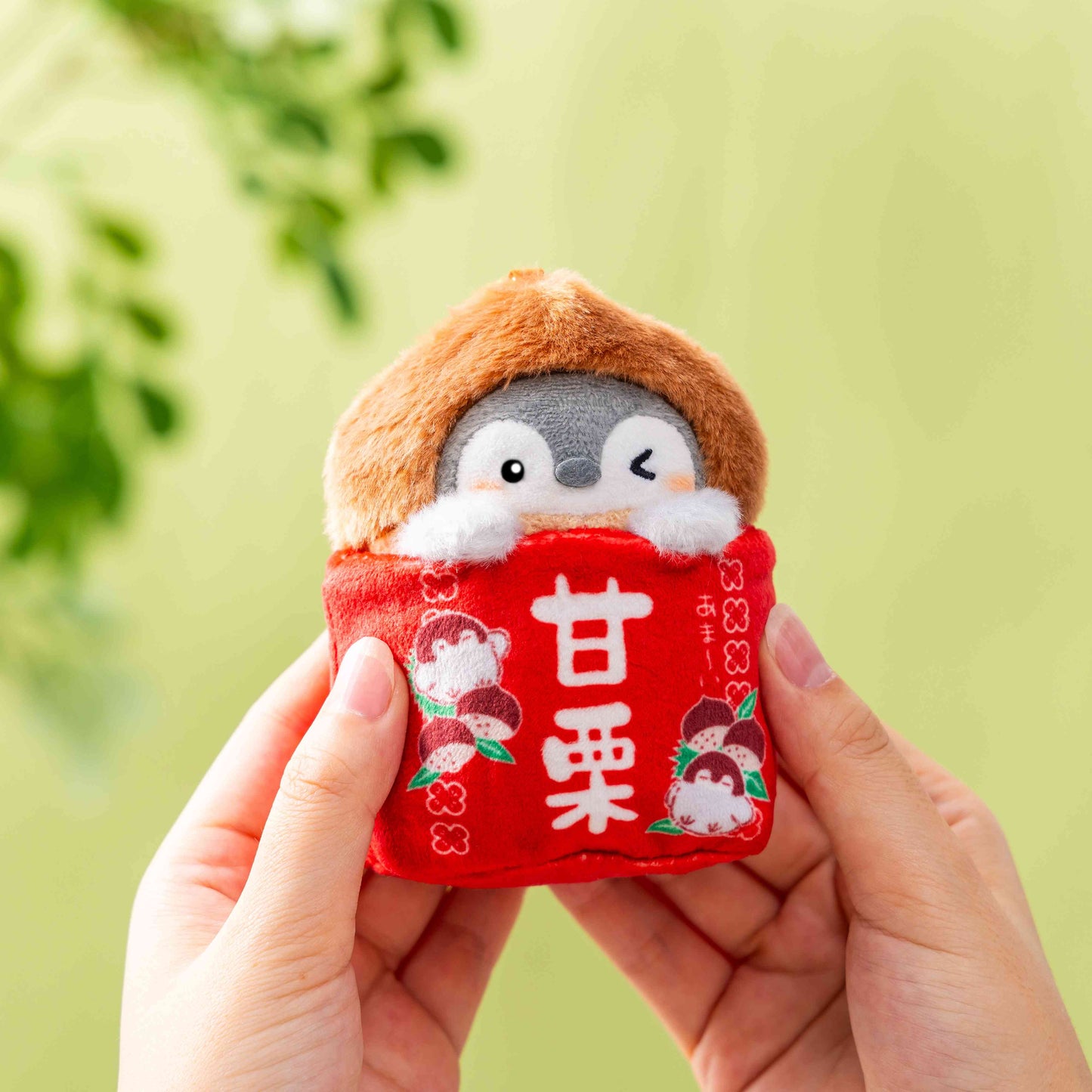コウペンちゃん ほかほかあつあつ甘栗さんな平たいマスコット