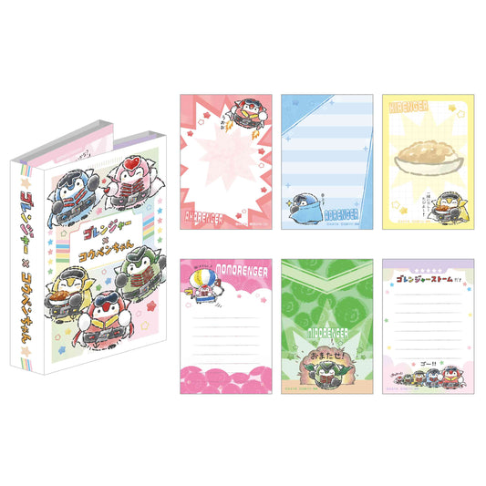 ゴレンジャー×コウペンちゃん パタパタメモ