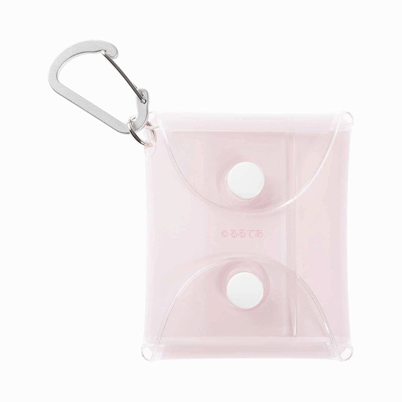 コウペンちゃん展 カラビナ付きクリアポーチ(お風呂入ってえらい!)