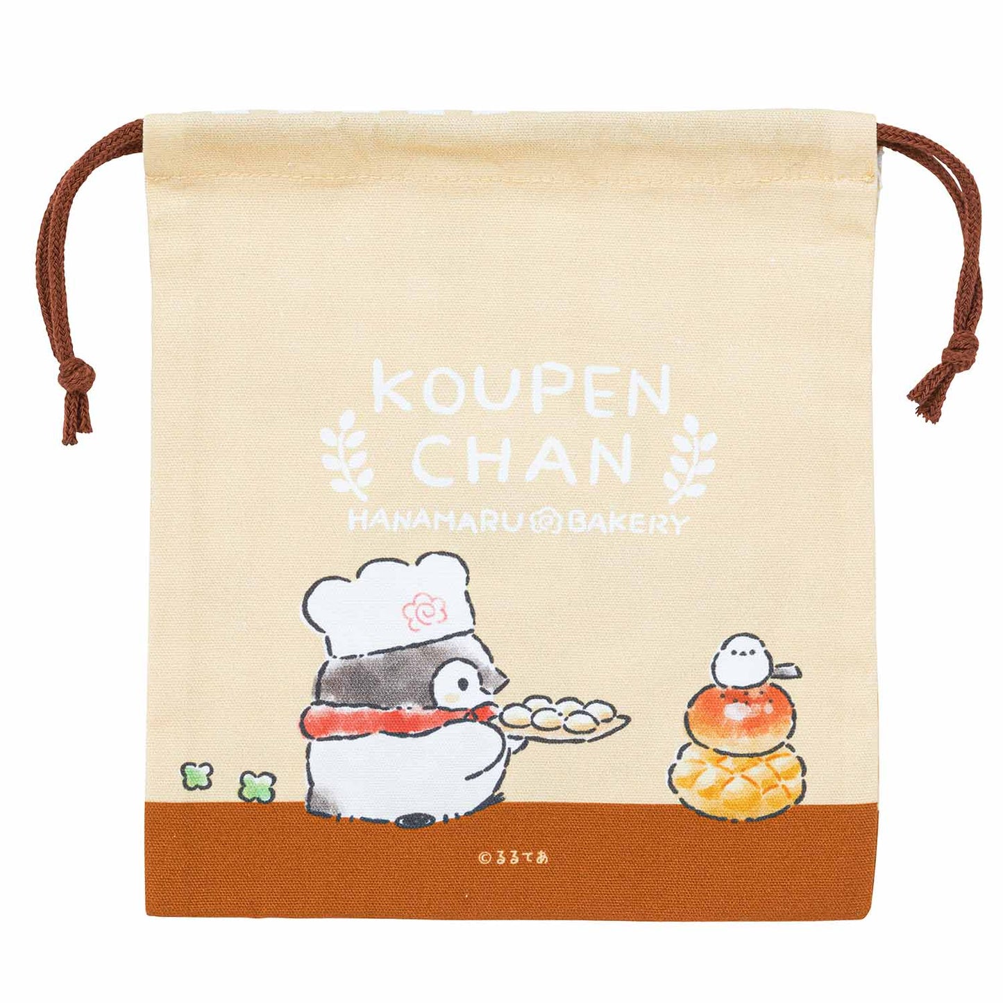 コウペンちゃん はなまるベーカリー 巾着