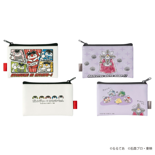 ゴレンジャー×コウペンちゃん 2個セットスクエアポーチ(おたすけにきたよ〜!)