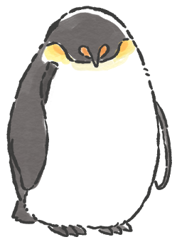 大人のペンギンさん