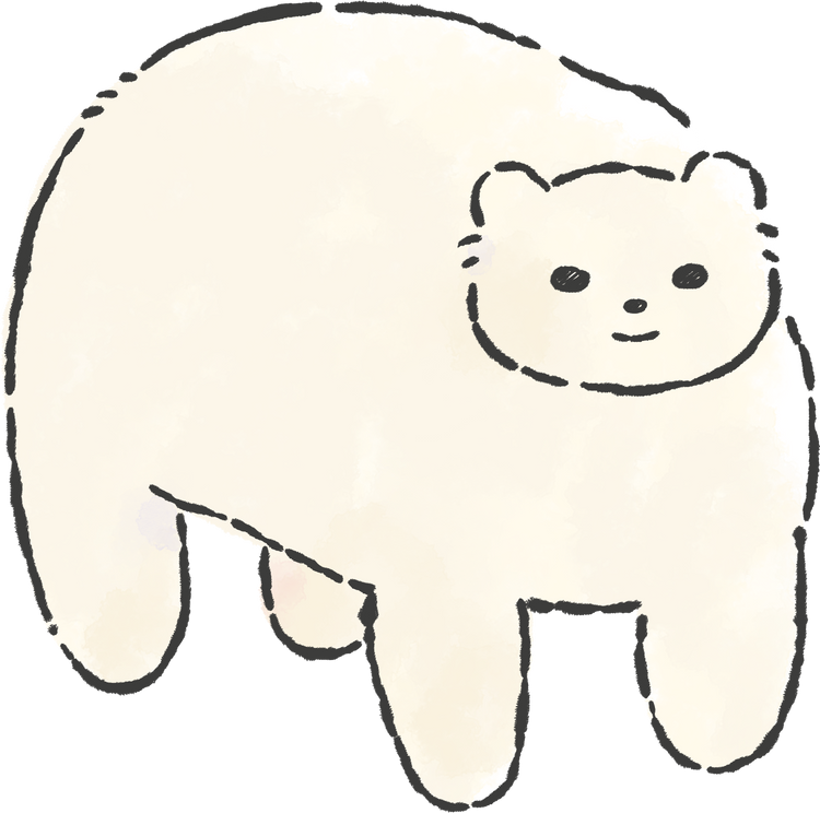 教えてくれるタイプのシロクマさん